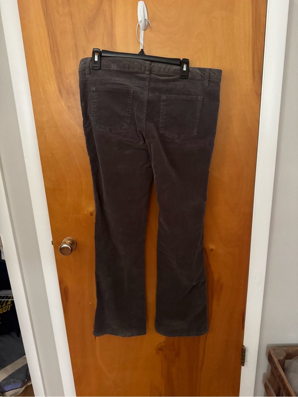 Corduroy Flare Pants in Dark grey - Picture 2 of 4